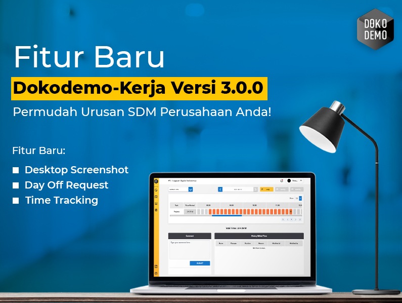 Introducing Dokodemo-Kerja 3.0.0’s New Features: Simplify Your Company’s HR Affairs!