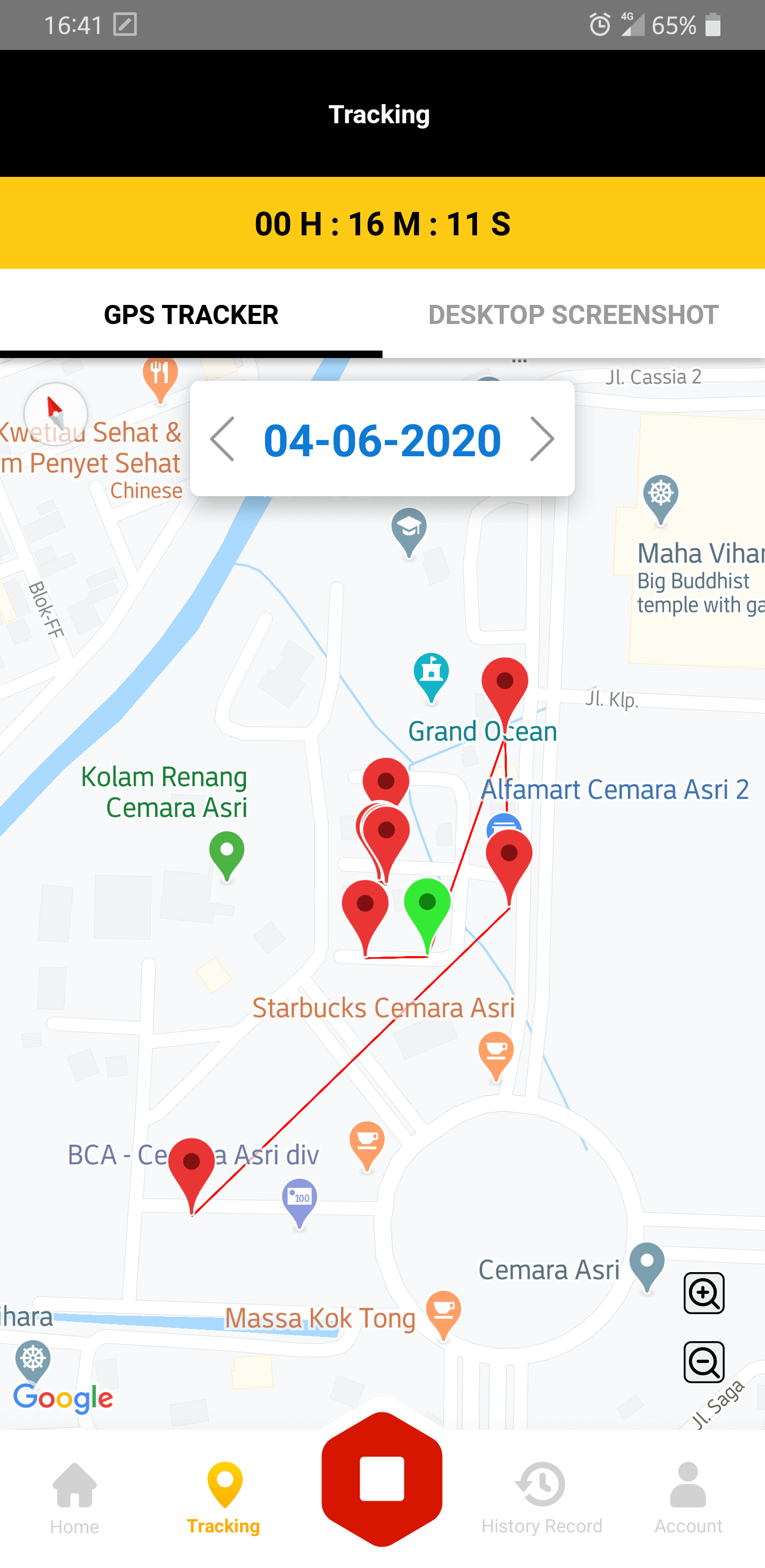 Dokodemo-Kerja Mobile Location Tracking
